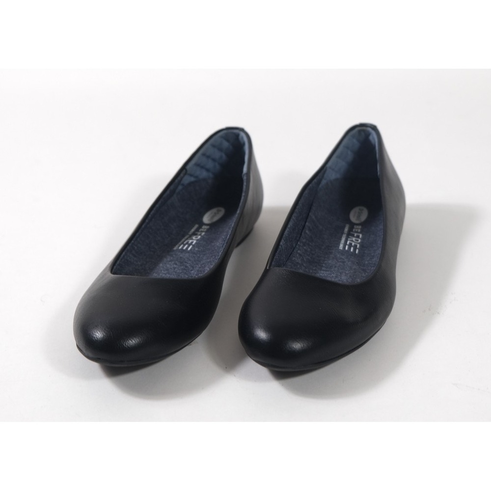 Dr. Scholls Flats Womens 8 Black Be Free Energy Slip On Comfort Casual Shoes